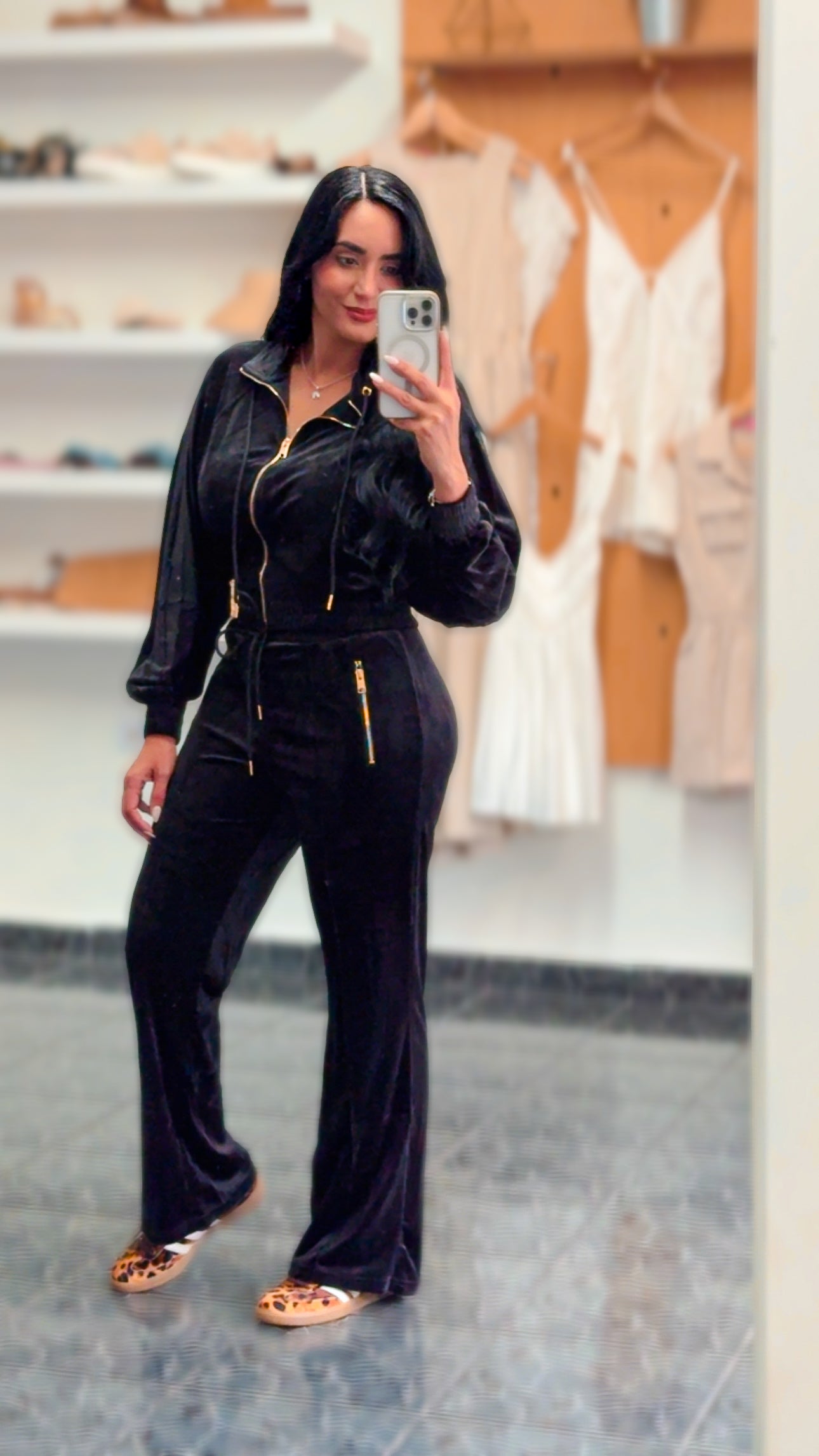 Black Velvet Set