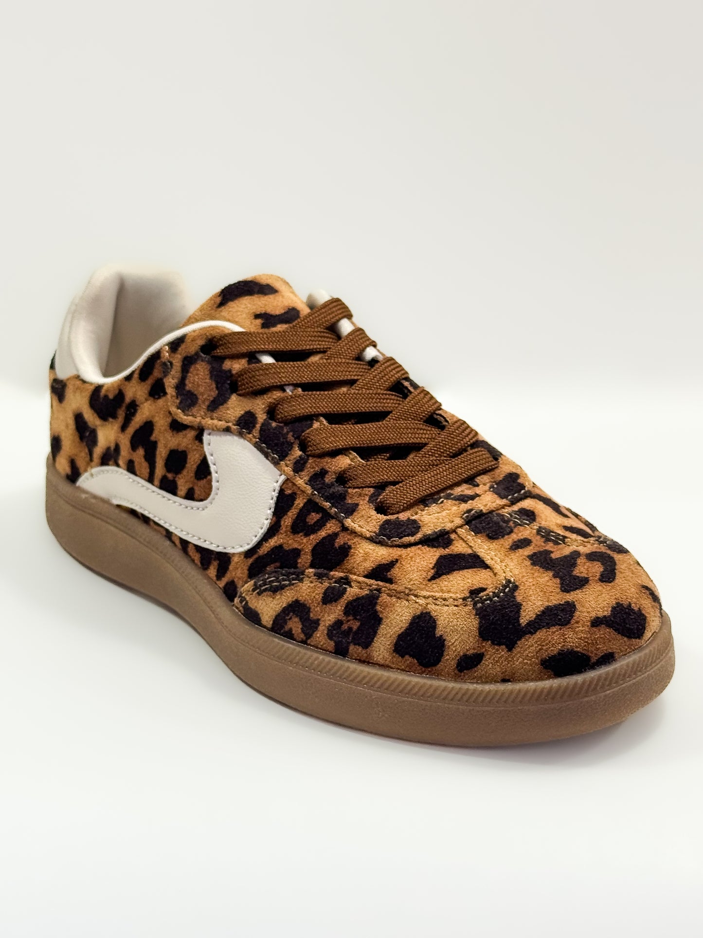 Leopard Suede Sneaker