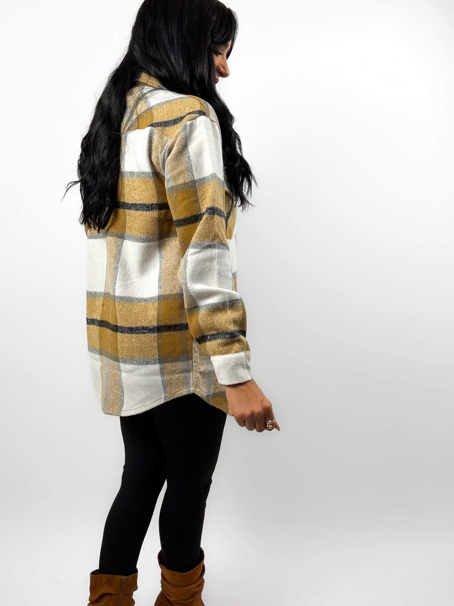 Oversized Button Down Jacket