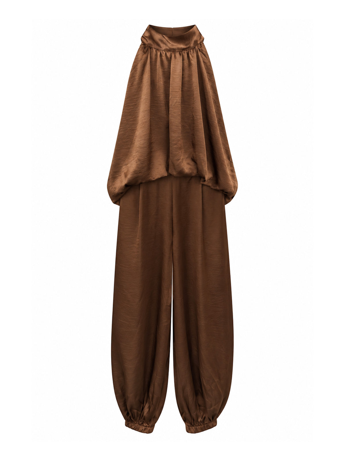 Chocolate Satin Set