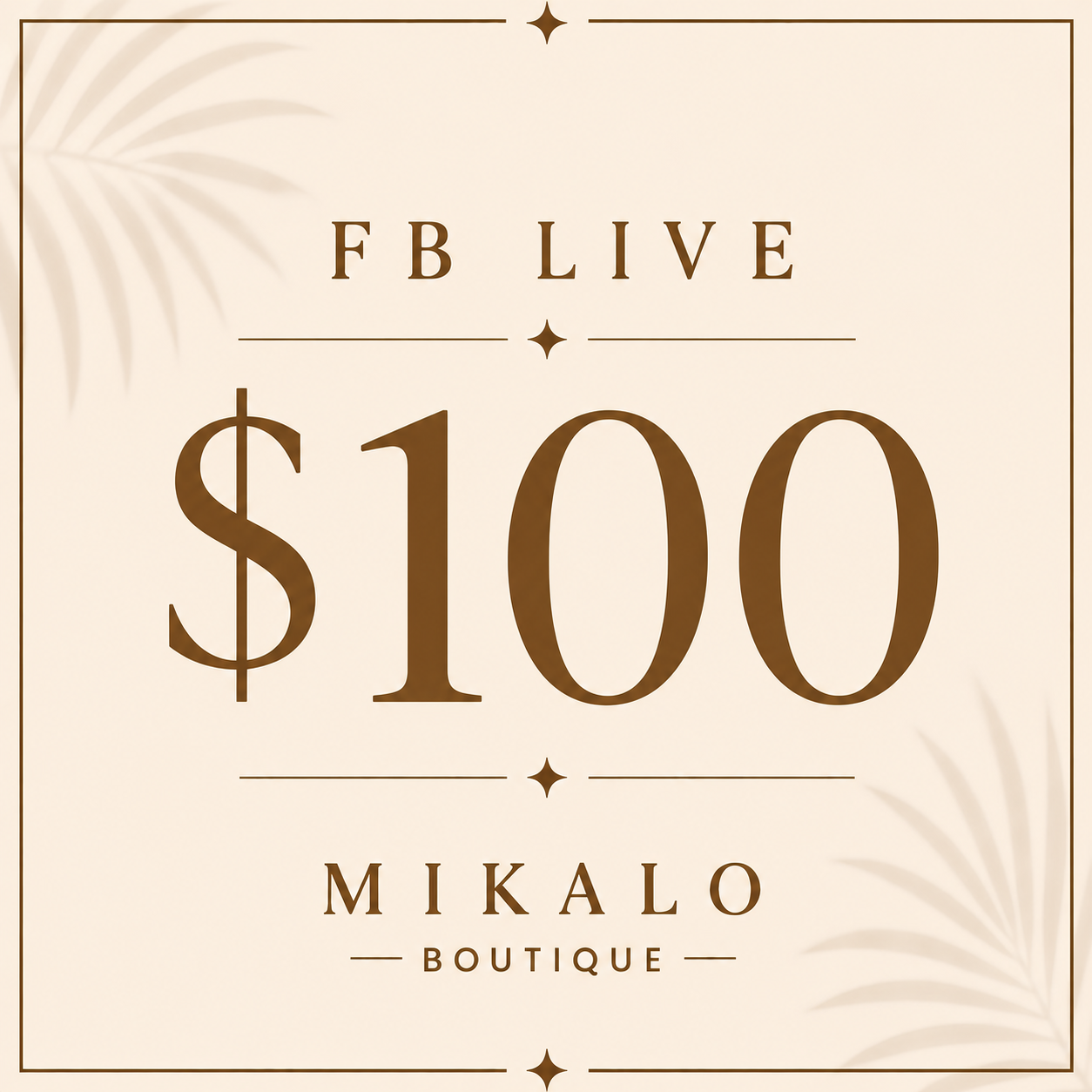 $100.00