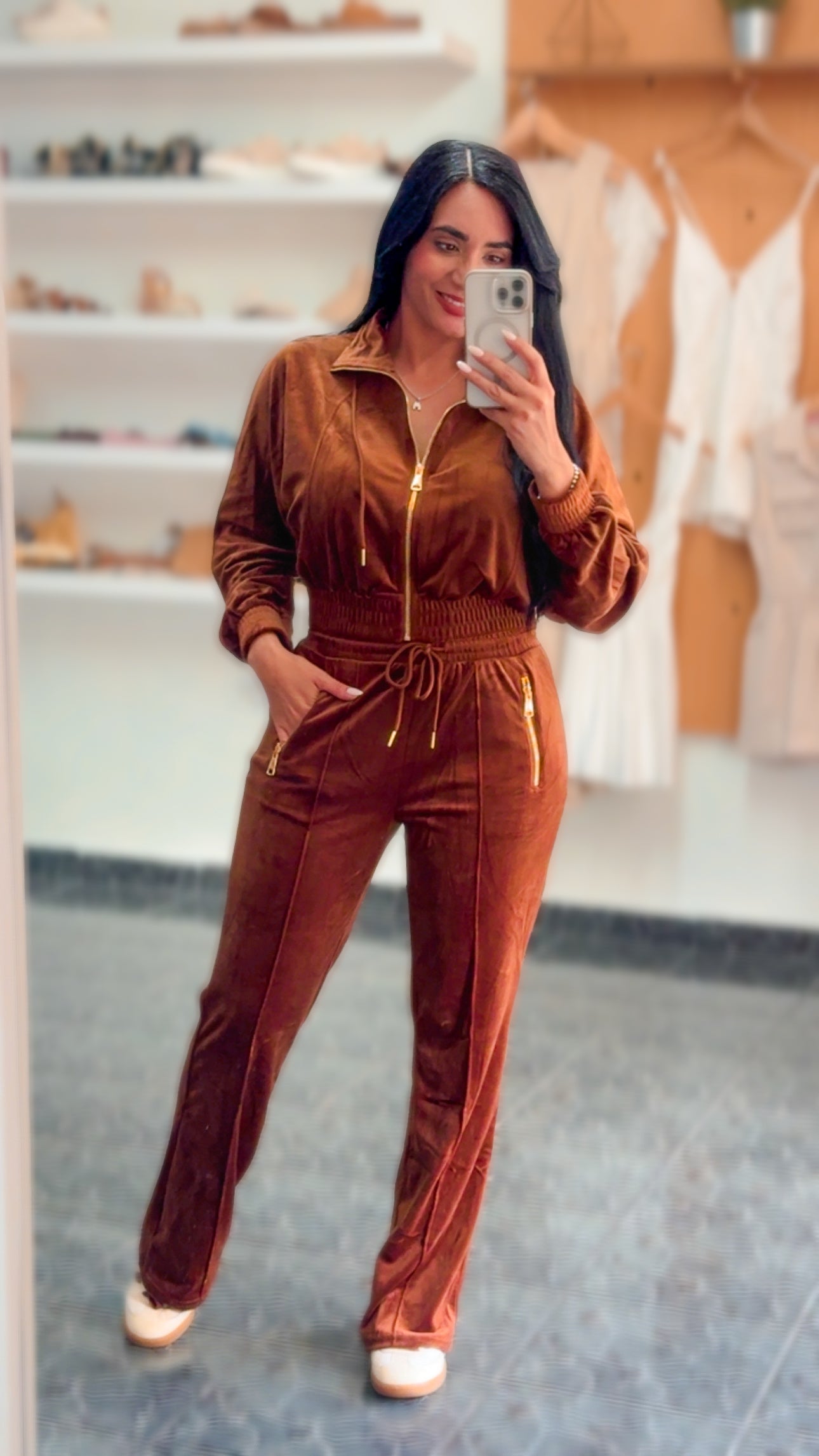 Chocolate Velvet Set