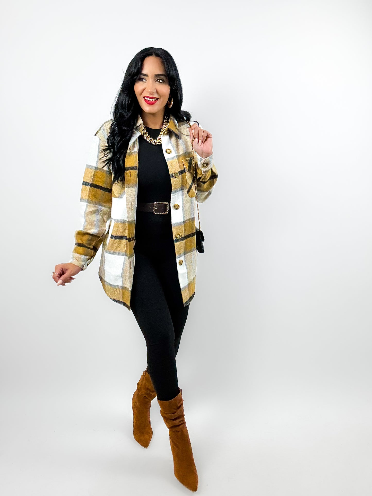 Oversized Button Down Jacket