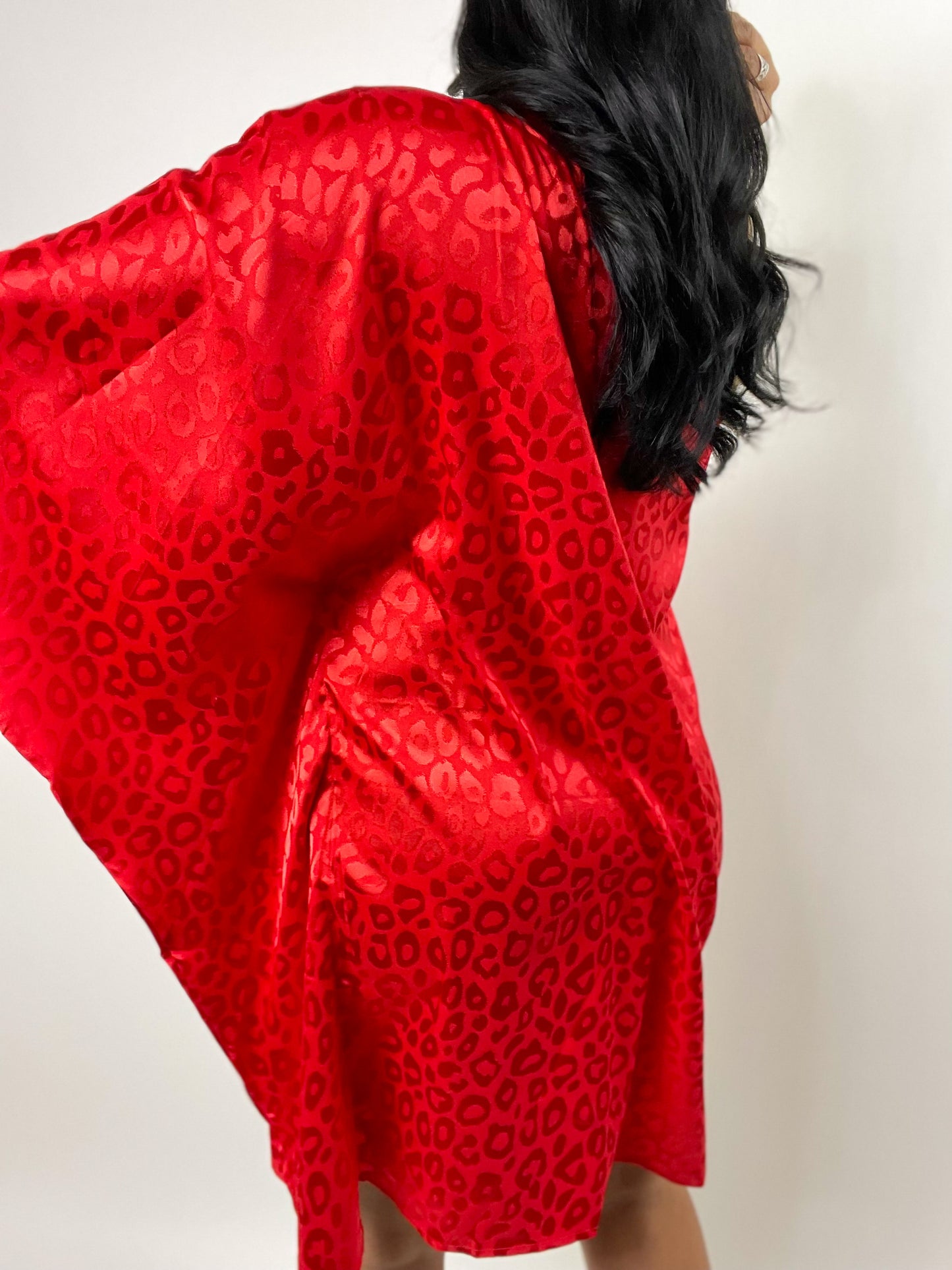 Red One Shoulder Night Out Dress