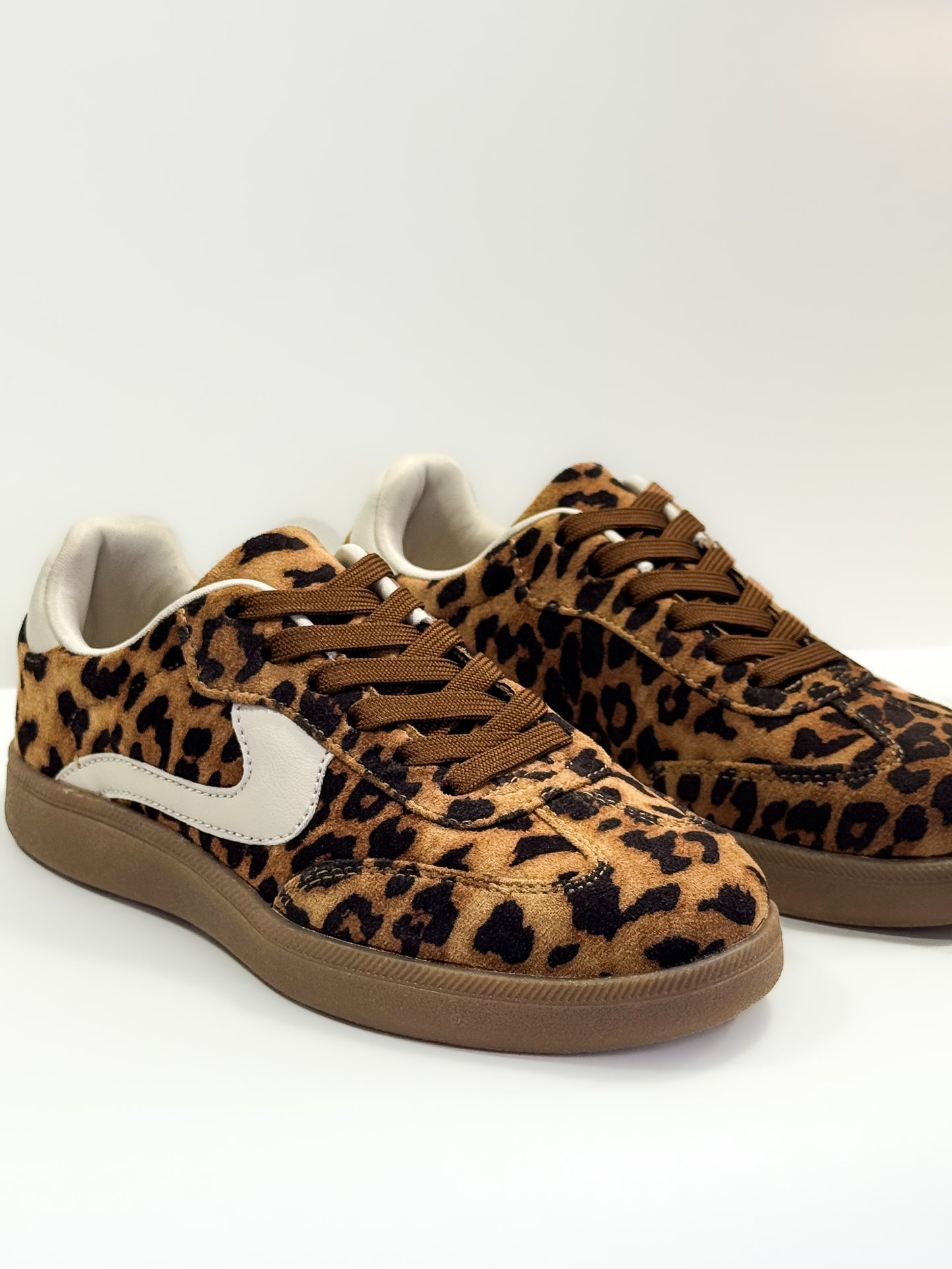 Leopard Suede Sneaker