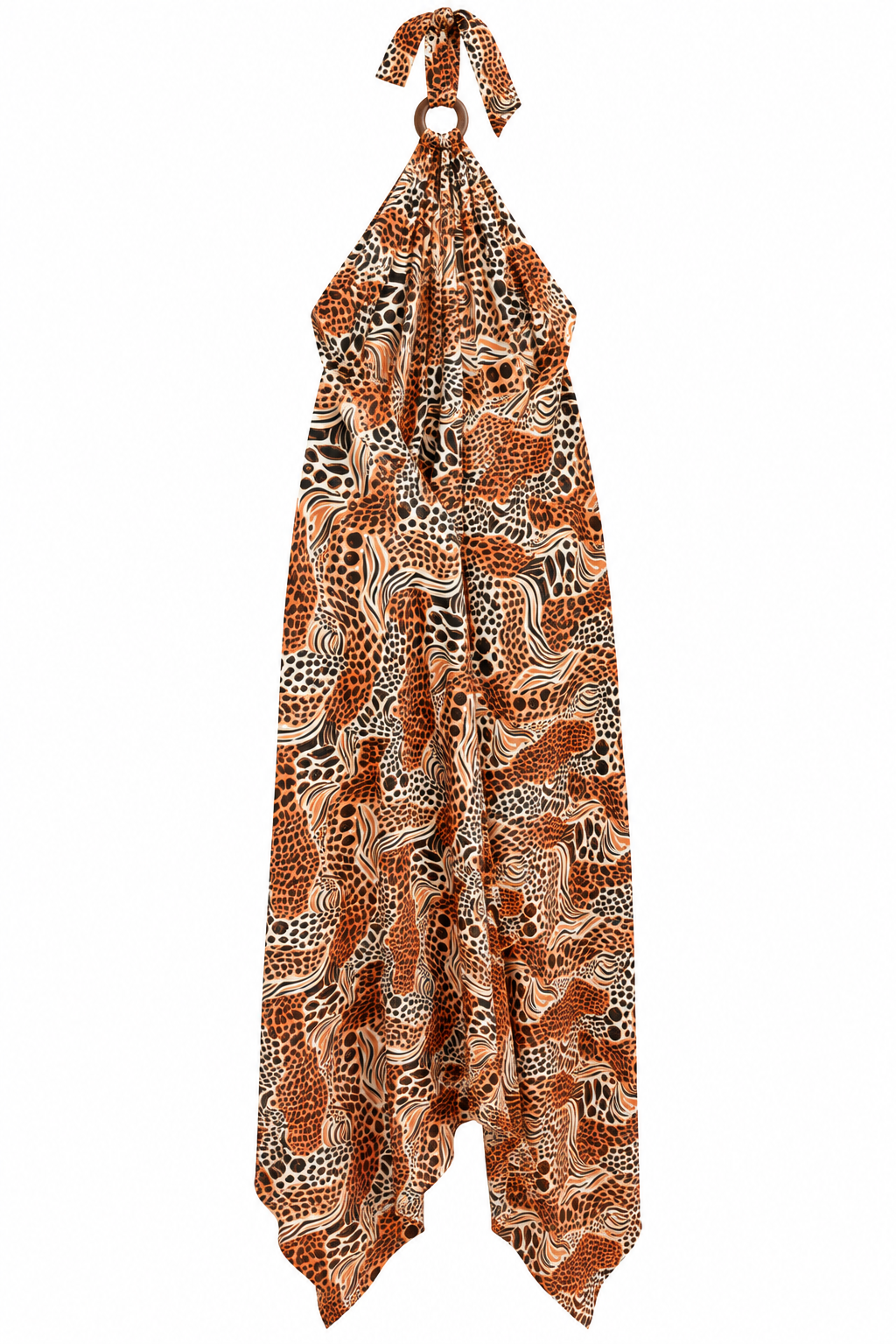 Wild Flame Halter Onesize Dress