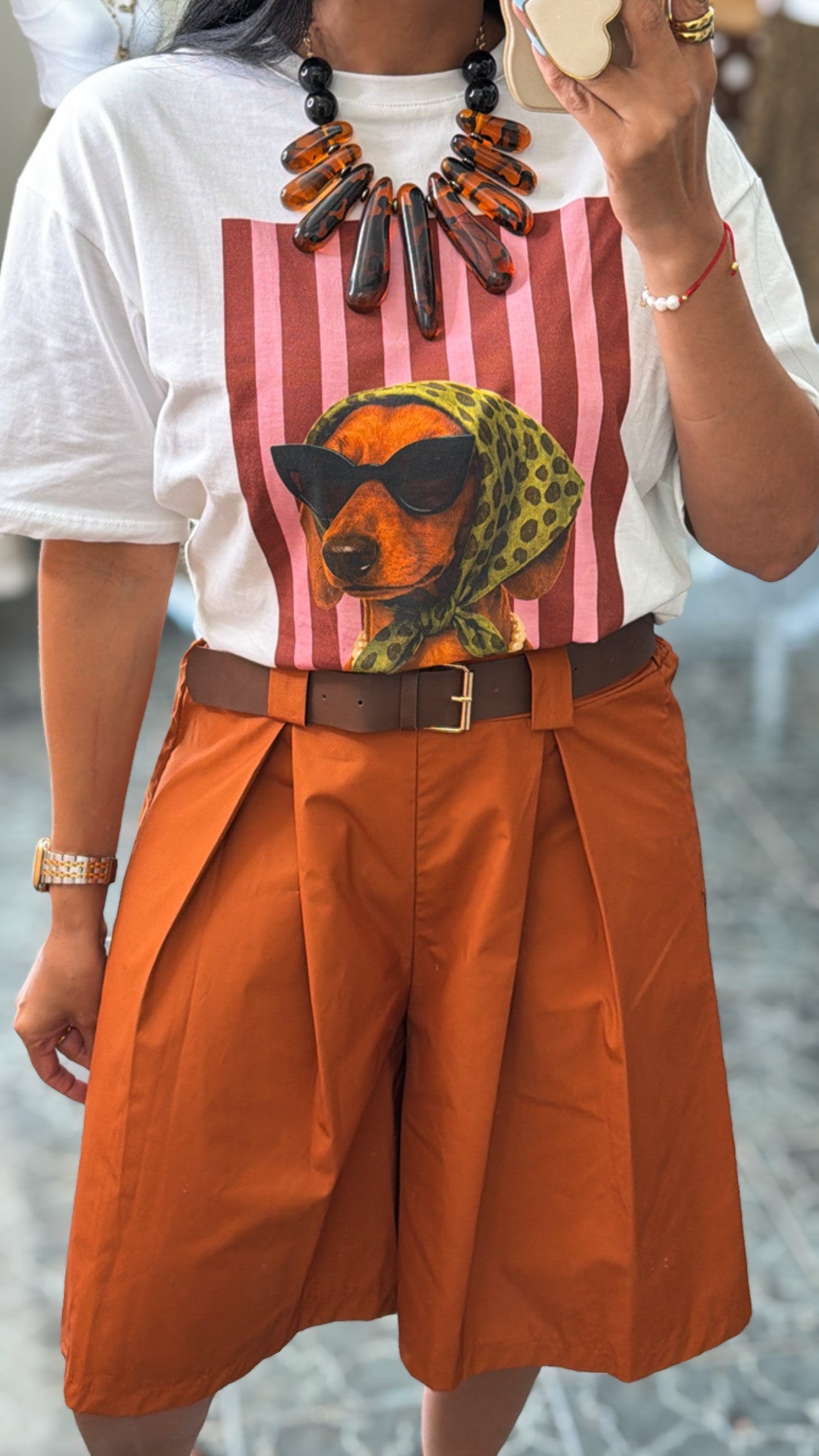Italy Copper Belted Bermuda
