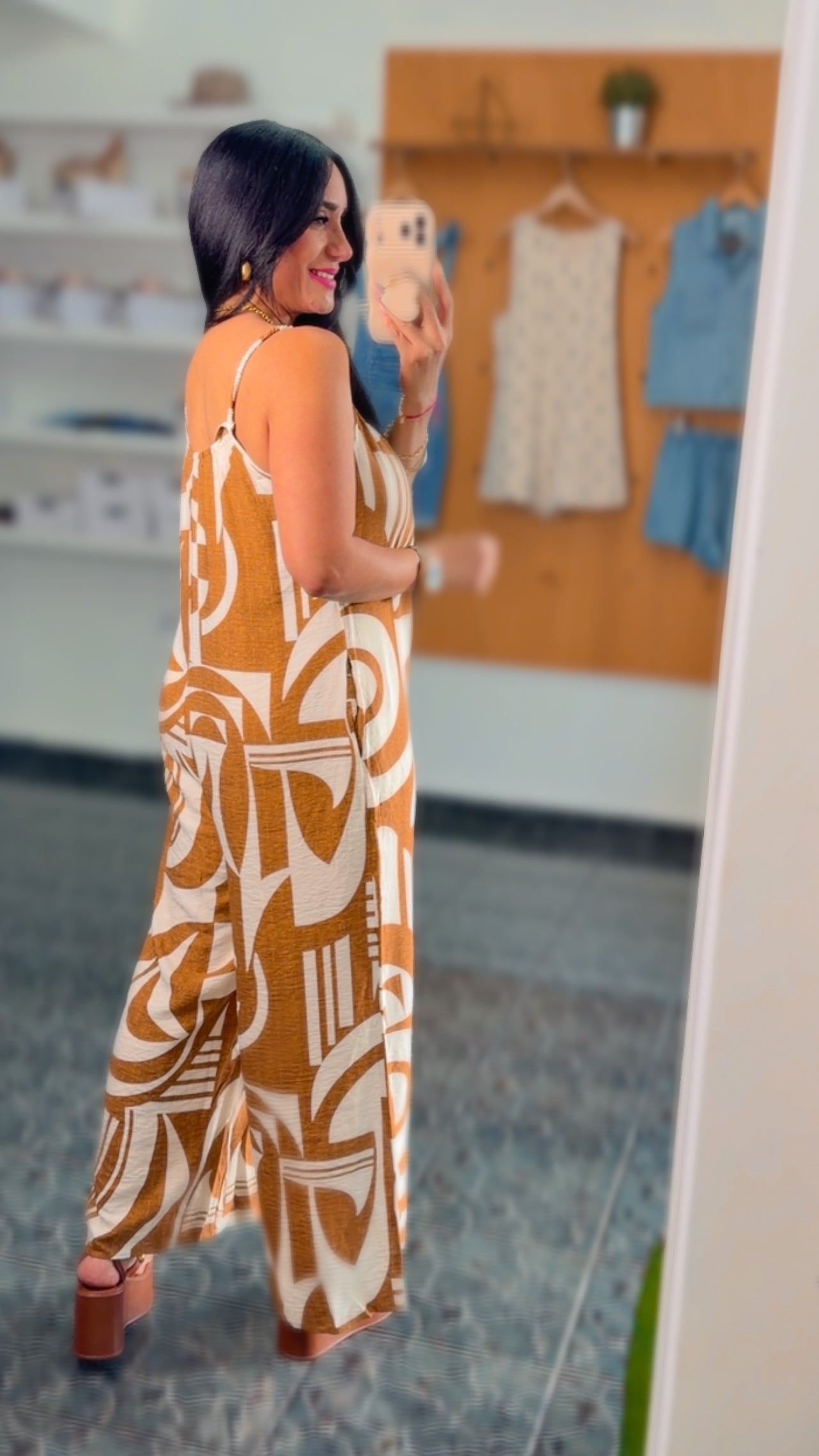 Mocha Mix Rayon Jumpsuit