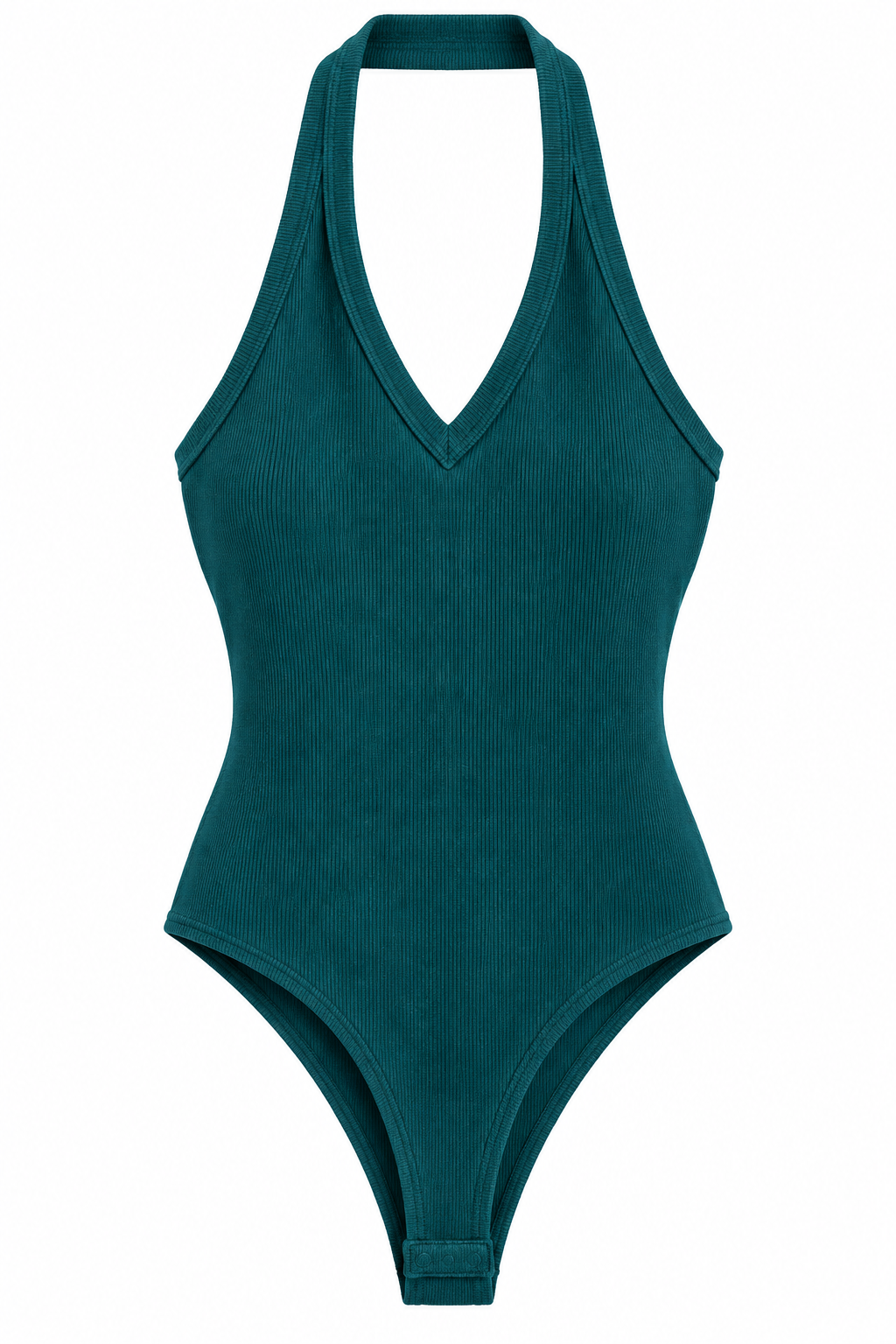 Brown Halter Bodysuit