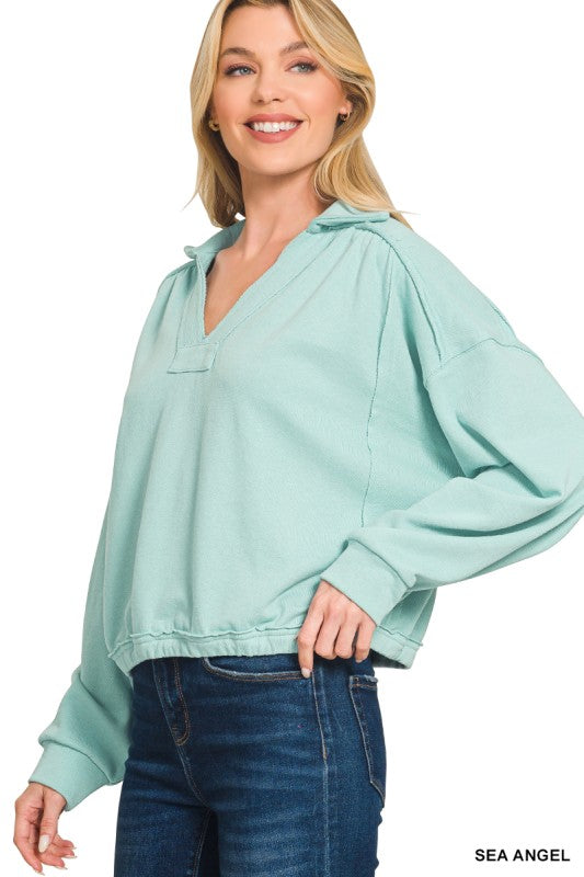 Sea Angel French Terry Pullover