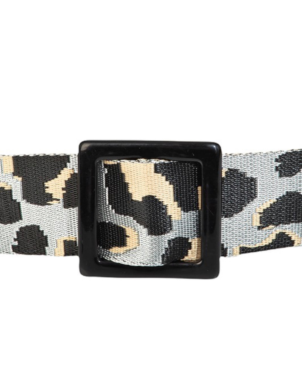 Leopard Print Belt