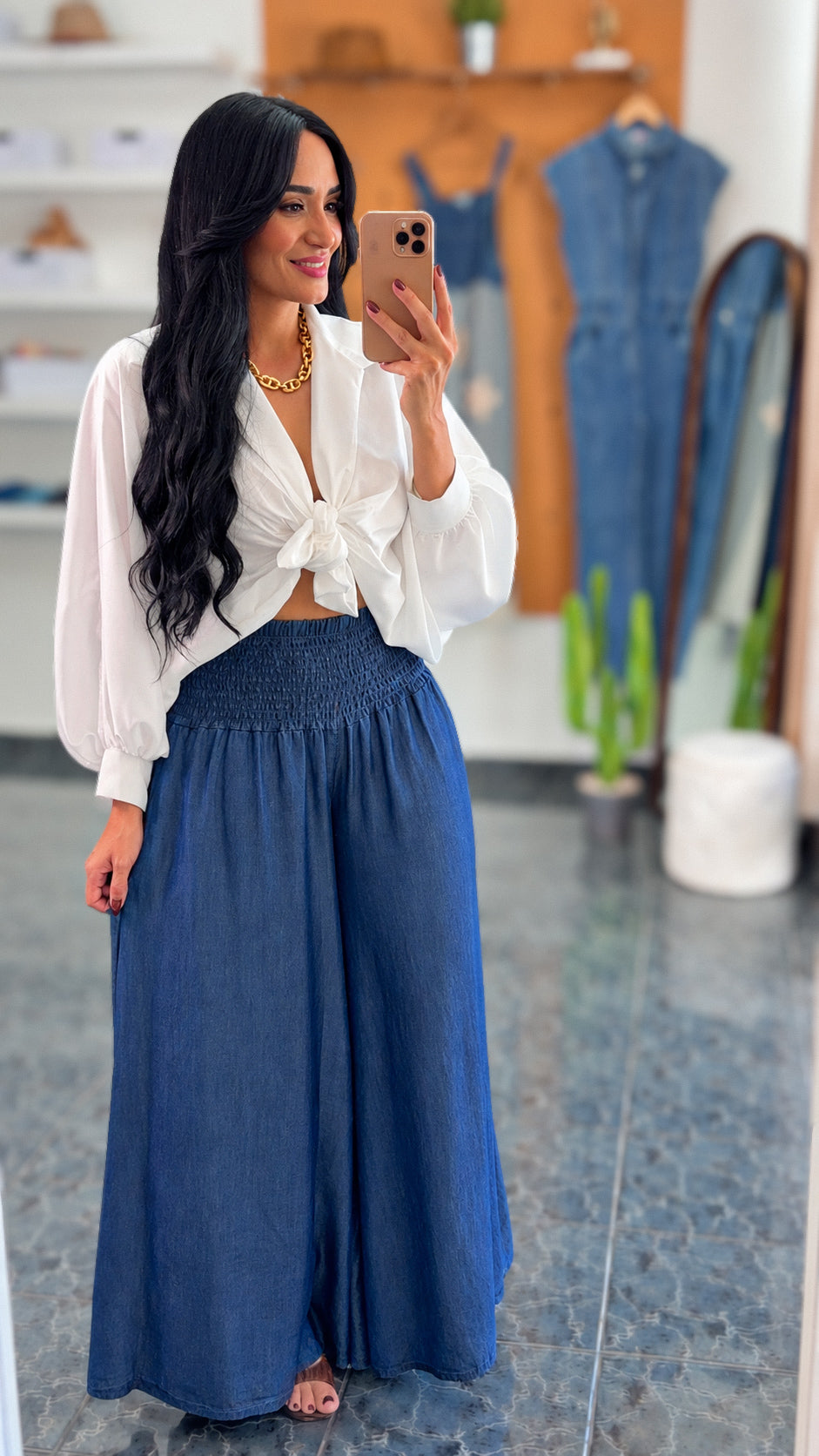 Italian Breeze Palazzo Pants