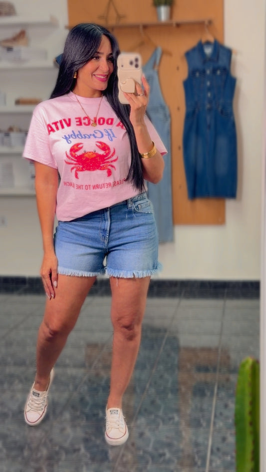 CRABBY OVERSIZED TEE