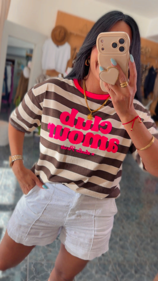 Italy Brown Club Amour Onesize Shirt