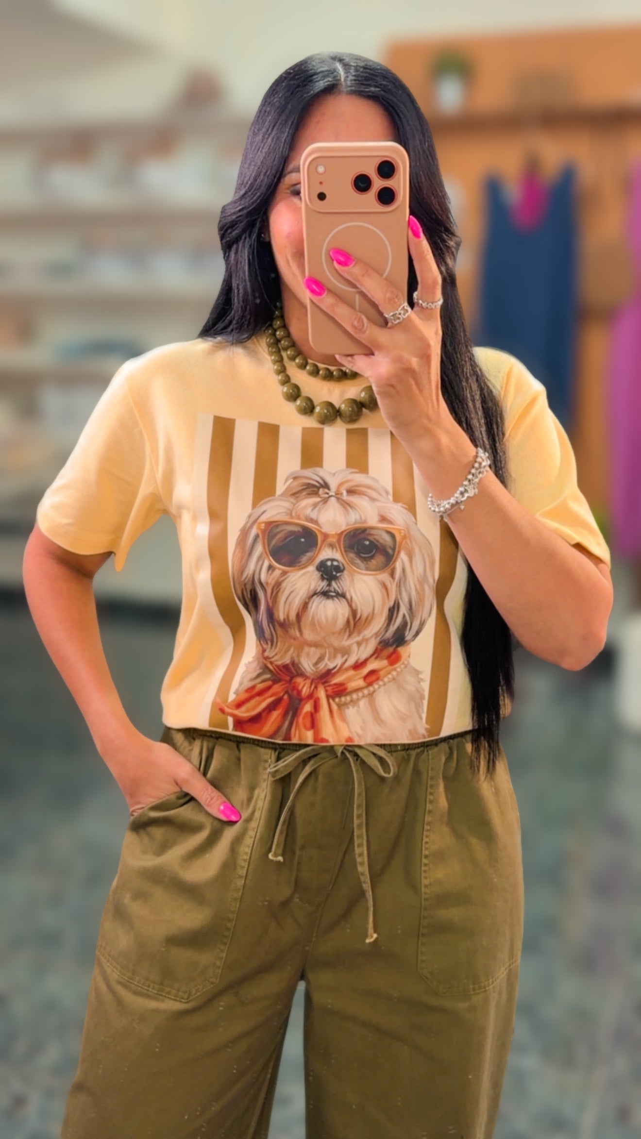 Light Yellow Shih Tzu TShirt