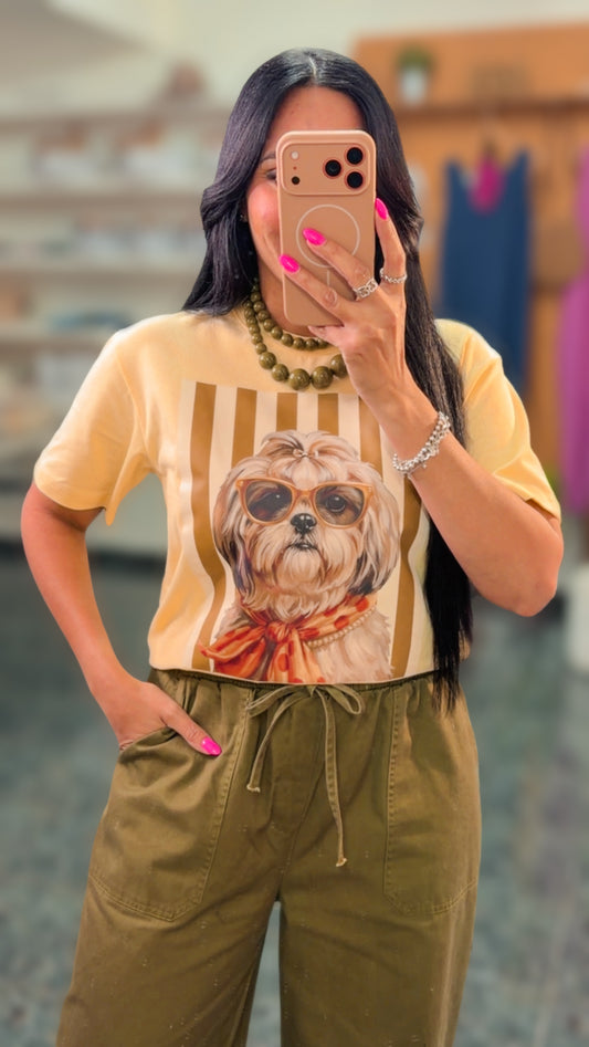 Light Yellow Shih Tzu TShirt