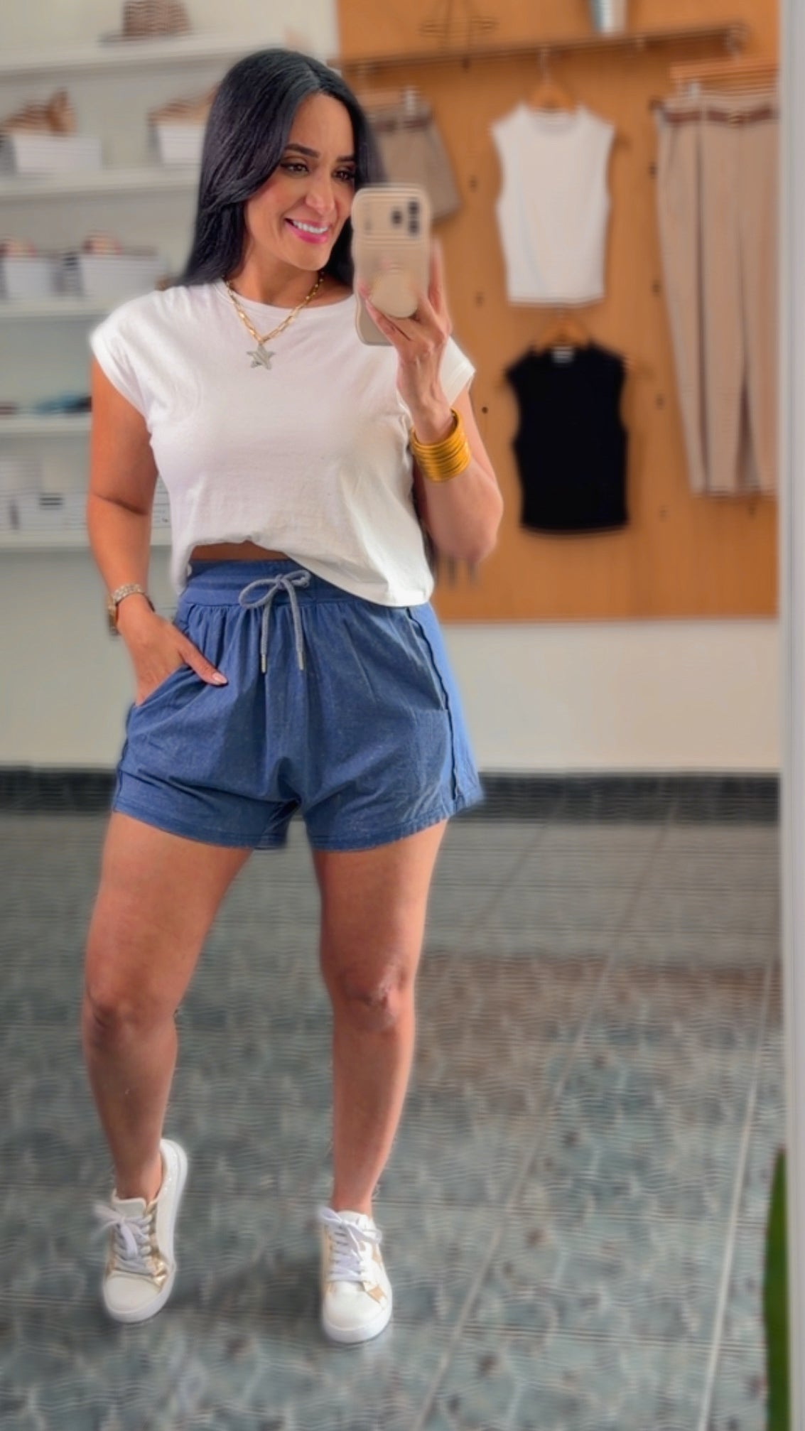 Mineral Washed Comfy Baggy Shorts