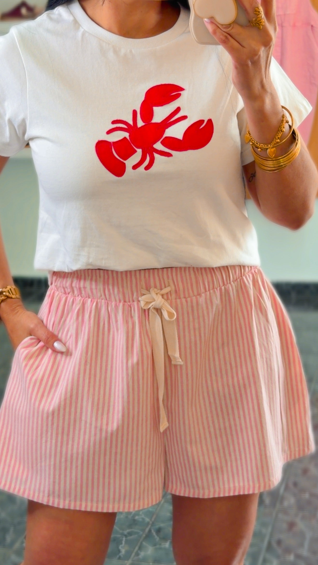 Lobster Patch Tshirt