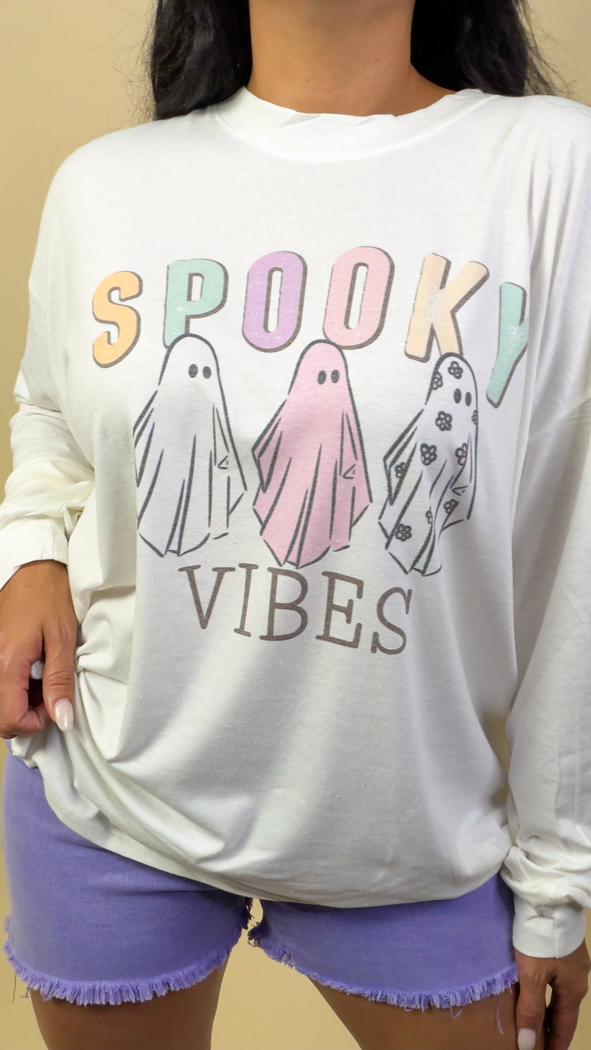Spooky Vibes Oversized Sweatshirt