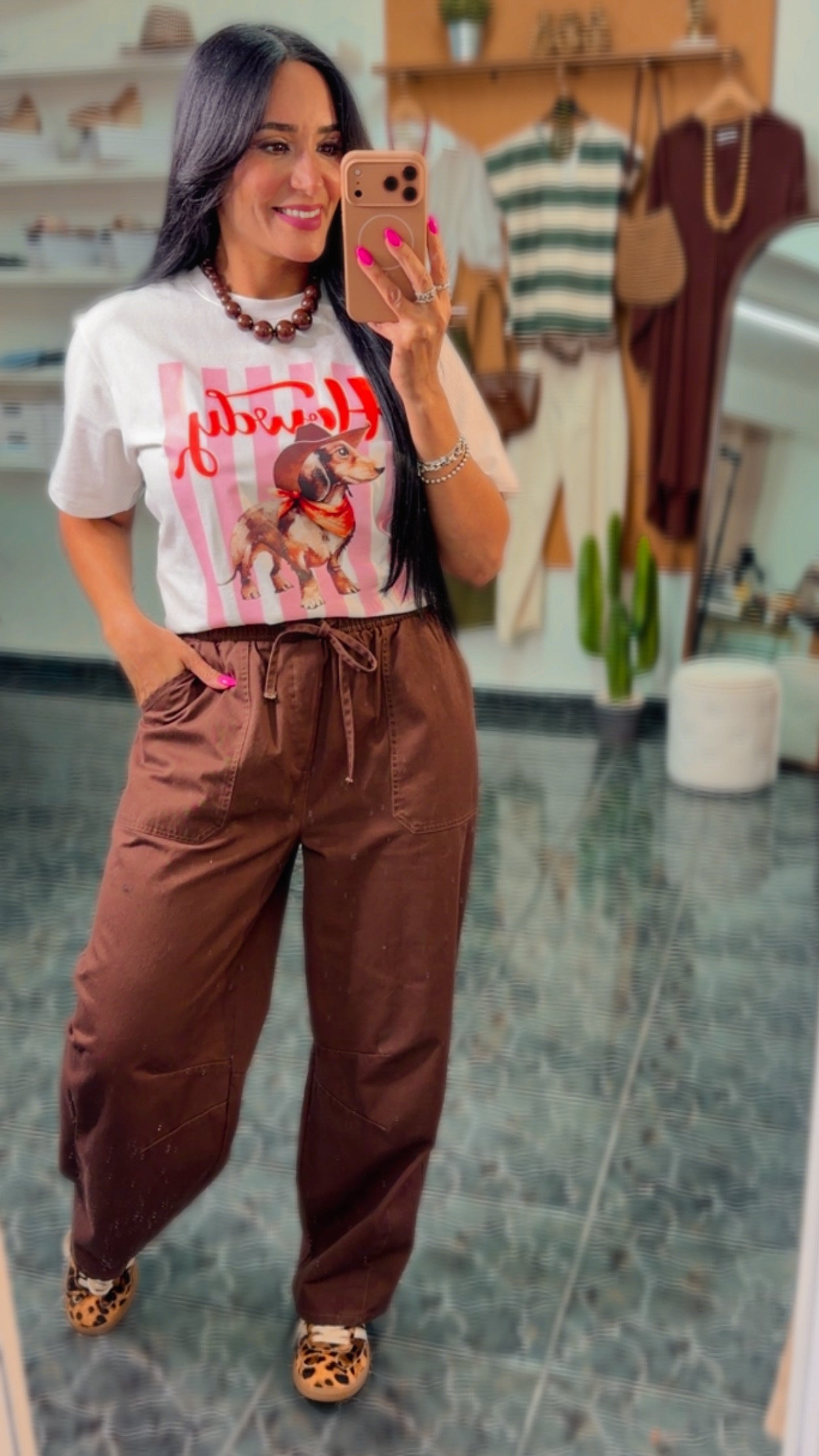 Howdy Dog Tshirt