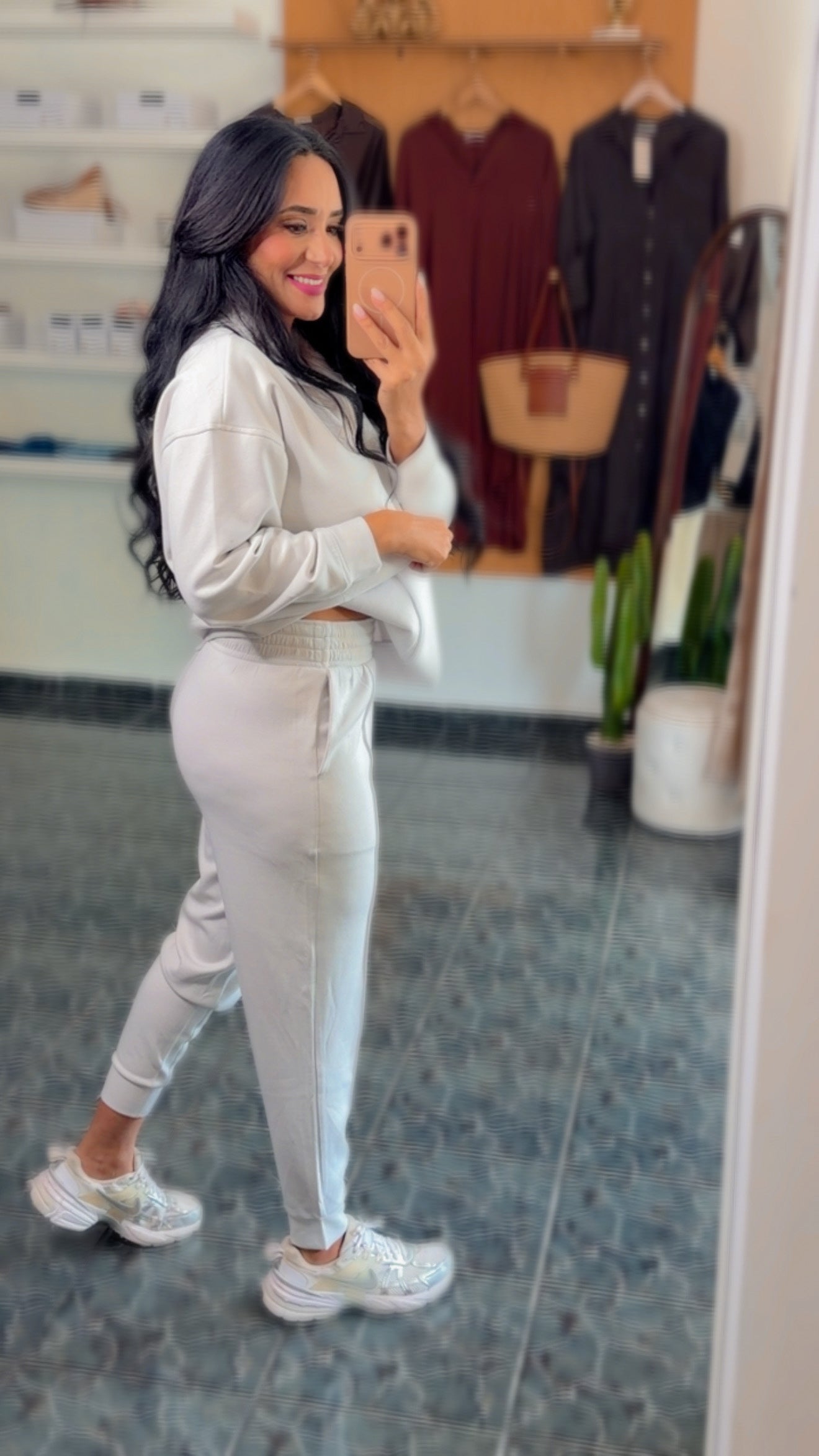 Bone Scuba Half Zip Sweater/Jogger Set