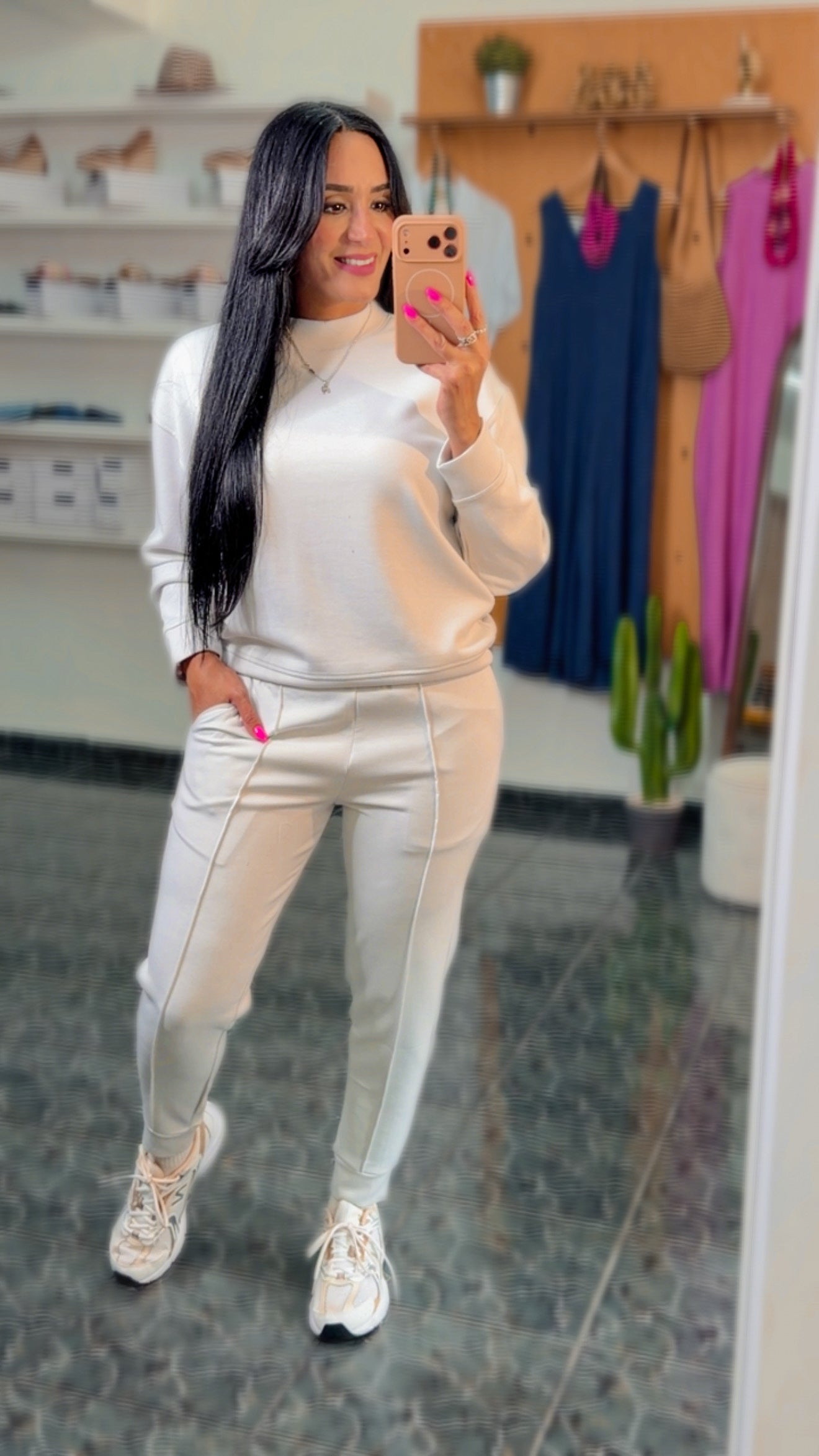 Bone Scuba Jogger Sweater Set