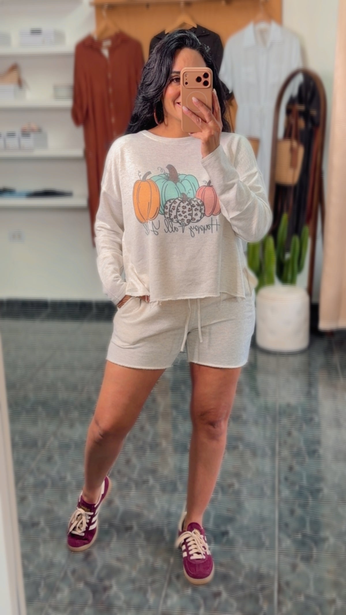 Pumpkin Loungewear Set