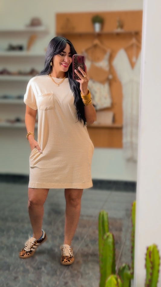Alpaca Tshirt Dress