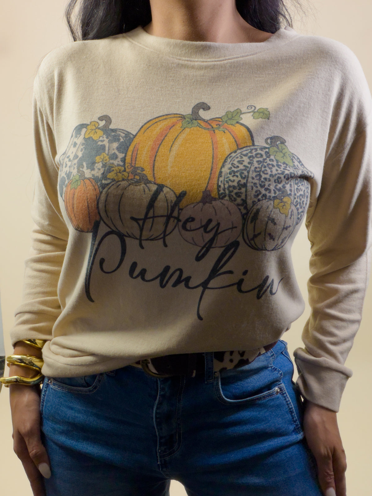 Fall Pumpkin Soft Sweatshirt