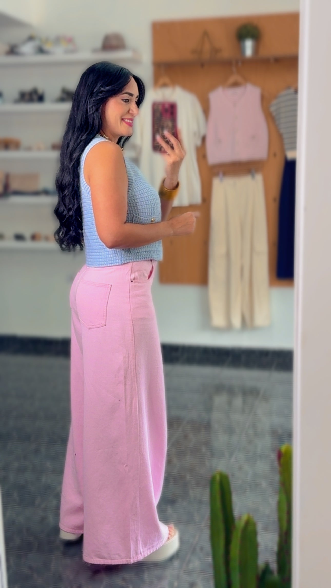 Baby Blue Crochet Vest