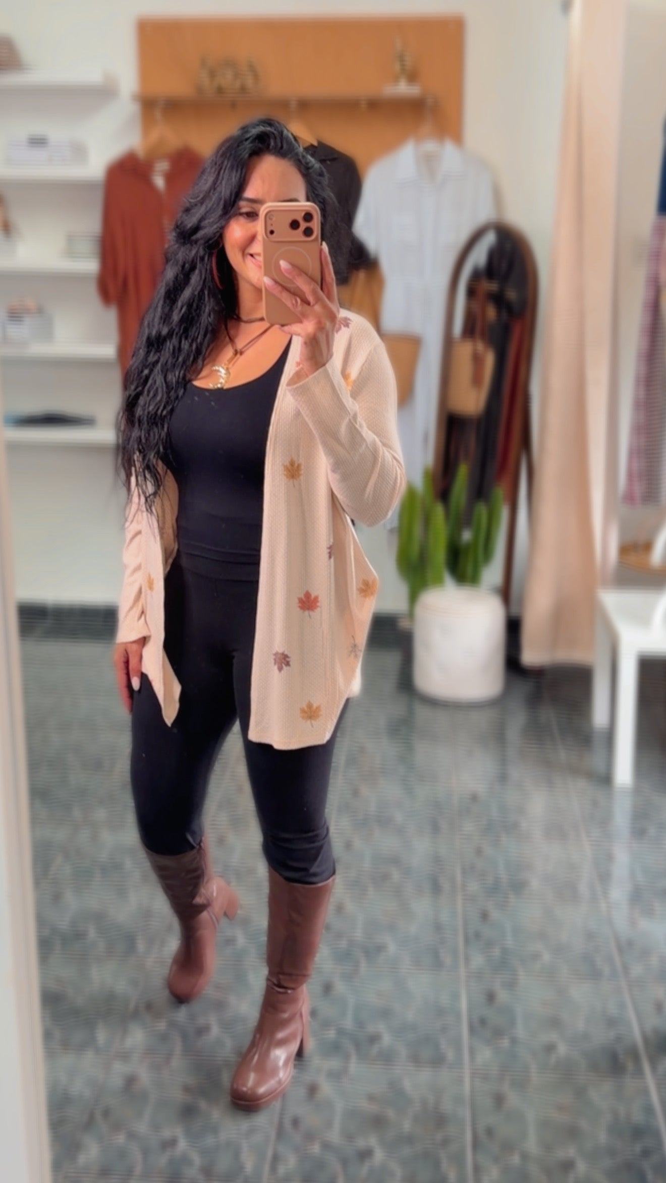 Fall Leaves Cardigan