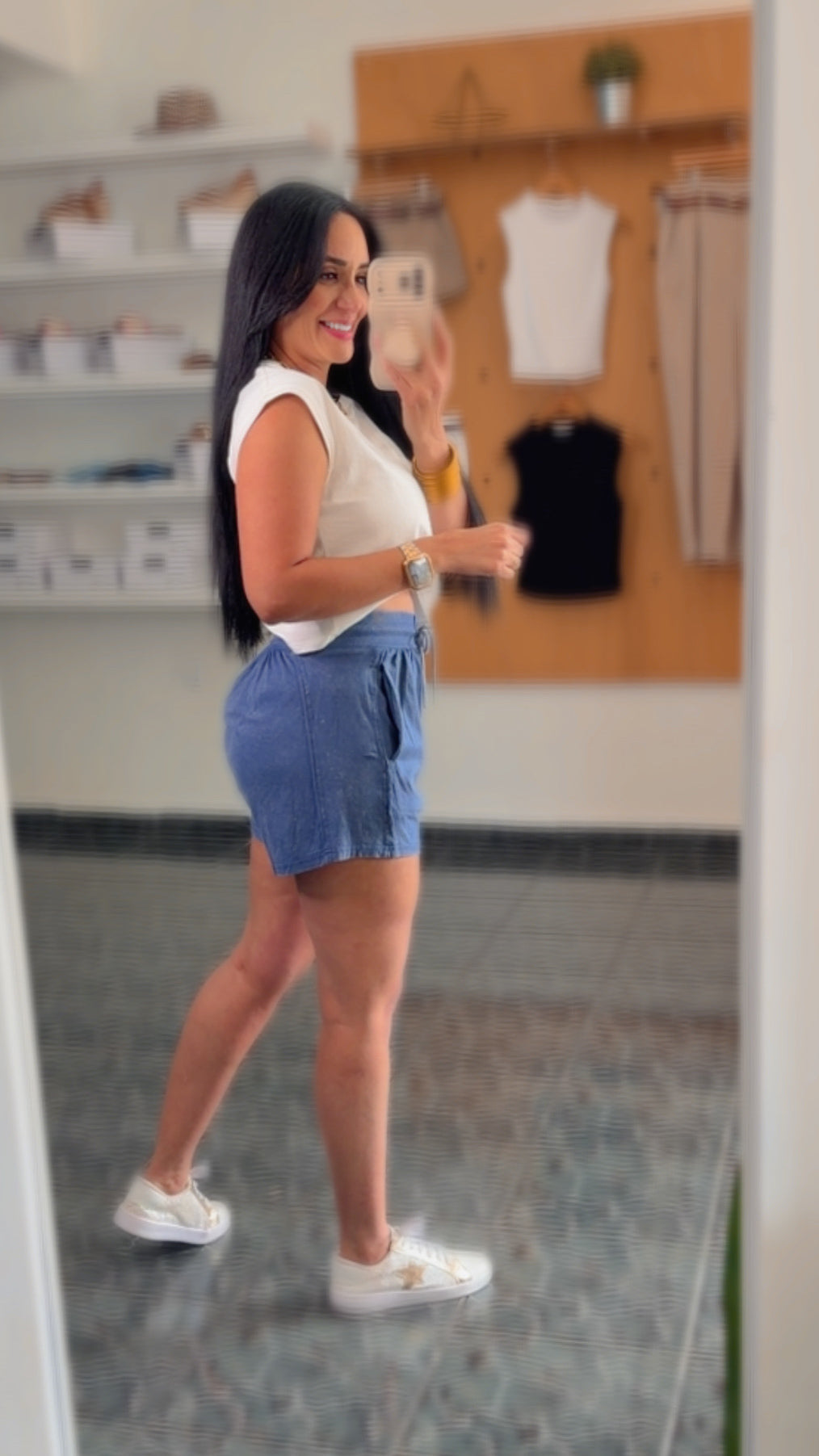 Mineral Washed Comfy Baggy Shorts