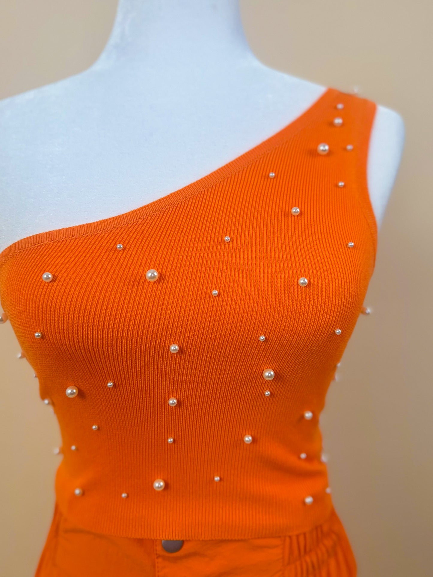 Mandarin Pearl Top