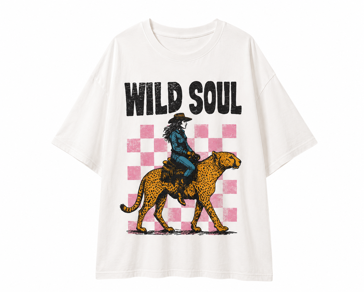 WILD SOUL OVERSIZED TEE