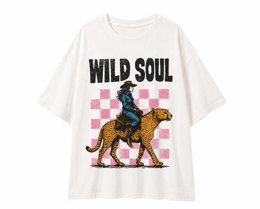 WILD SOUL OVERSIZED TEE