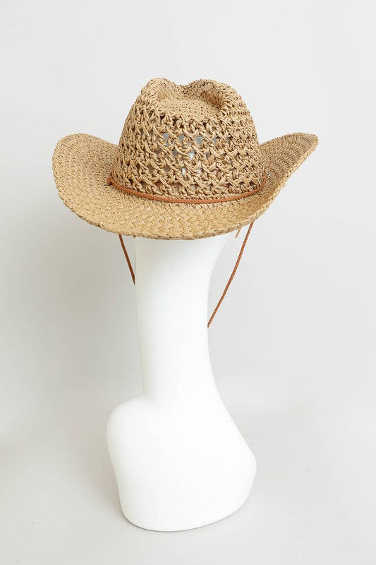 Cognac Cowboy Hat