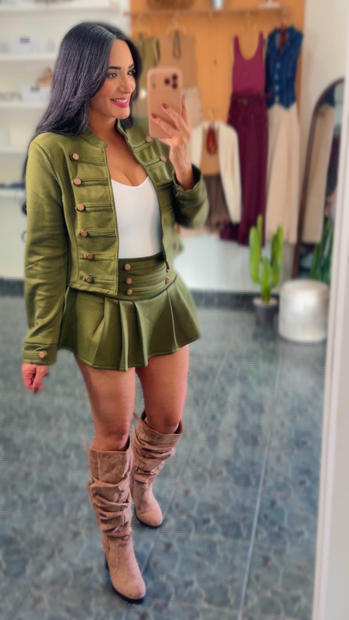 Italy Olive Napoleon Set