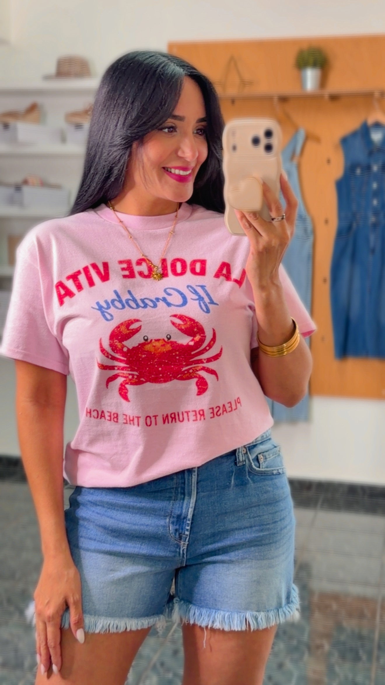 CRABBY OVERSIZED TEE