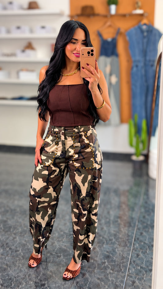 Italy Military Barrel Pants