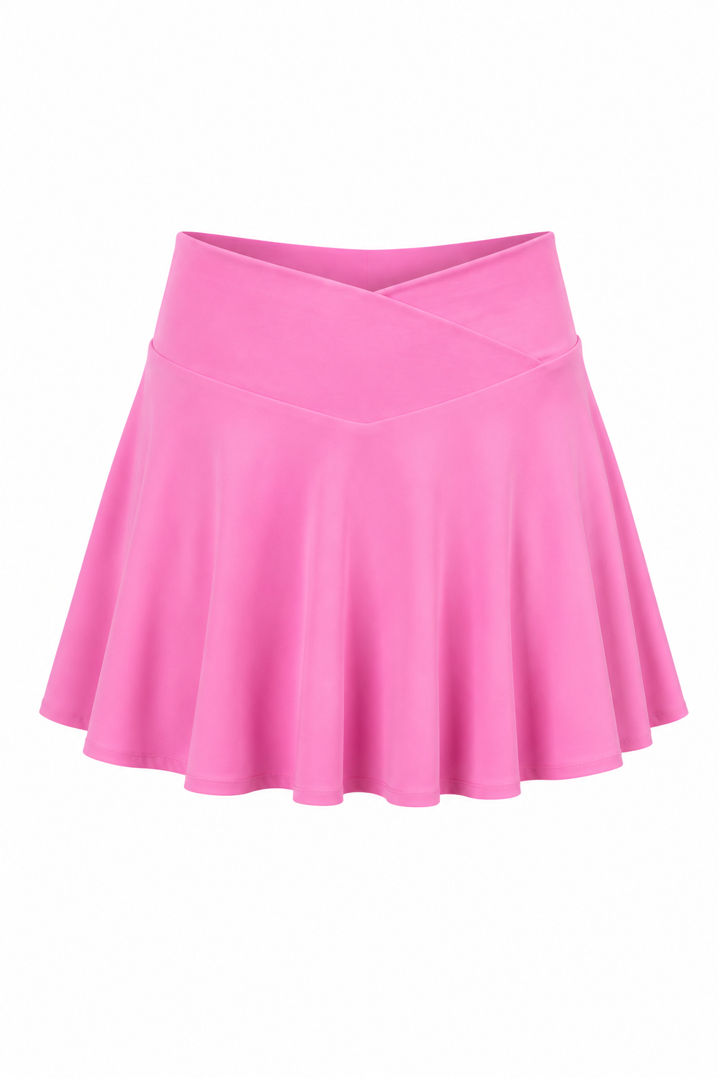 Pink Layered Activewear Skort