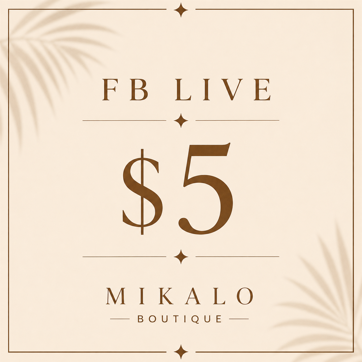 $5.00