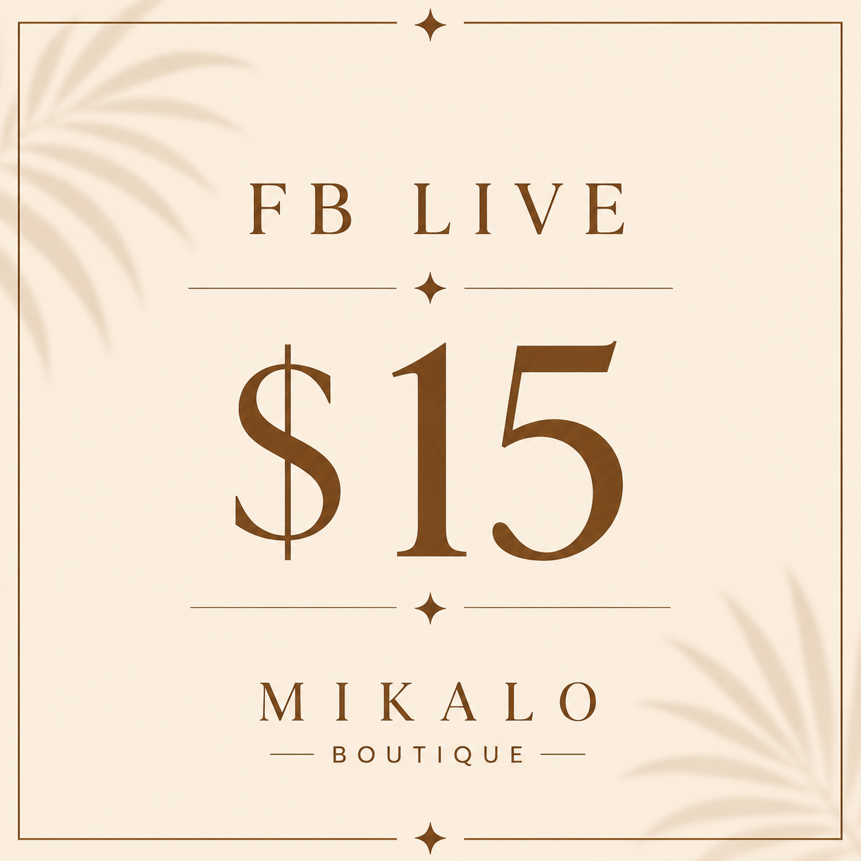 $15.00