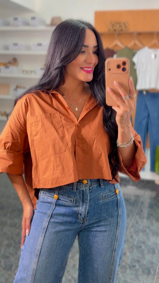 Italy Cotton Blouse